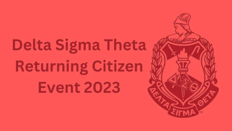 delta sigma theta returning citizen event 2023