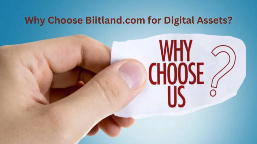 biitland.com digital assets Why Choose Biitland.com for Digital Assets